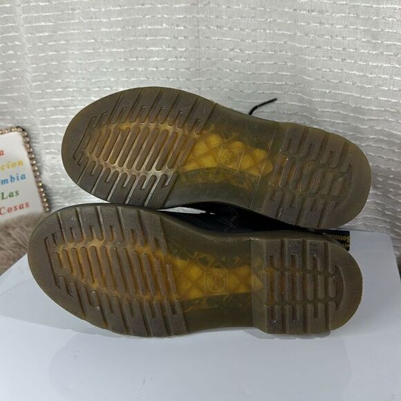 (N7) Dr. Martens br SOFTY T LACE UP LEATHER BOOTS br JUNIOR 1460, size 3 big kid - Picture 8 of 10